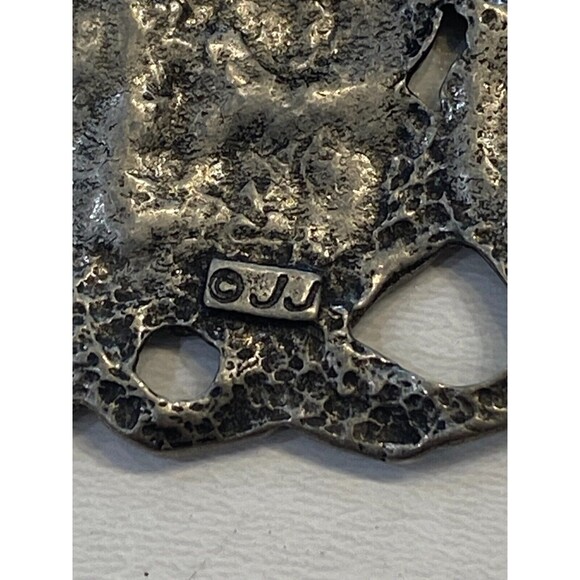 Vintage Signed JJ Jonette Pig Hog Family Pin Brooch - Picture 3 of 5